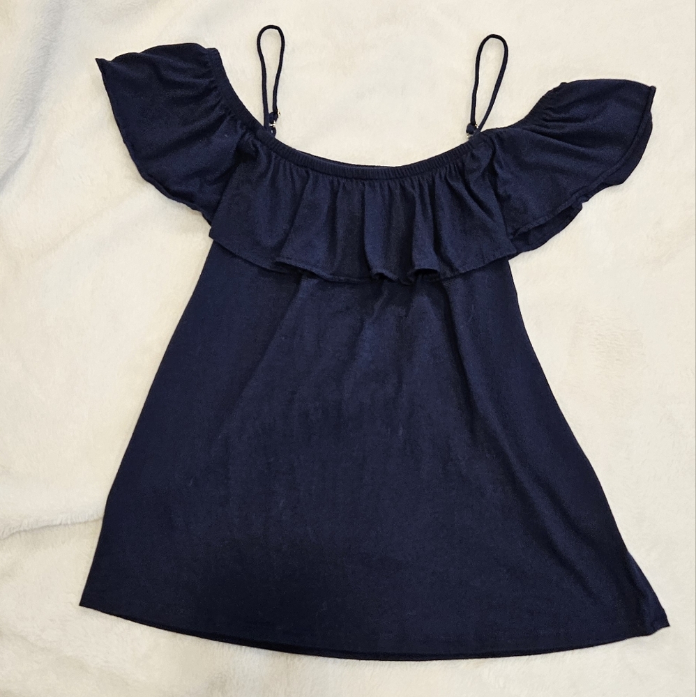 Lilly Pulitzer cold shoulder top, XS